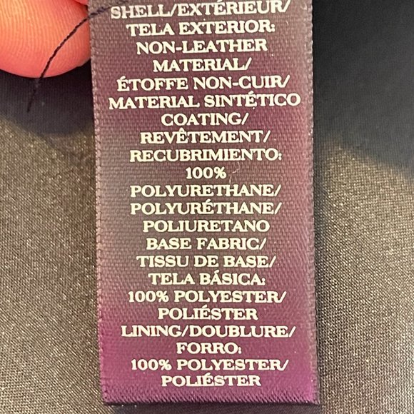 Ann Taylor Pleather Skirt size 0 - Picture 3 of 7